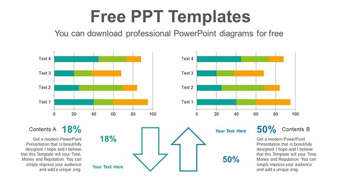 Stacked Bar Chart Powerpoint Slidemodel - Riset