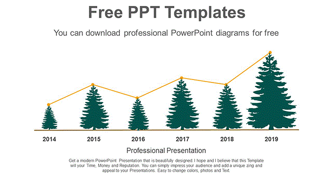 Three Lines Charts with Tree Slide Feature Image