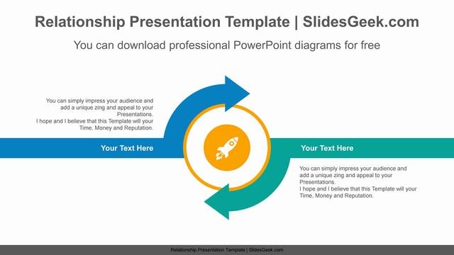 Center-crossed-arrow-PowerPoint-Diagram-Template Feature Image