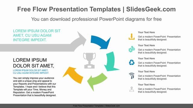 Curved-Arrow-Progress-PowerPoint-Diagram Feature Image