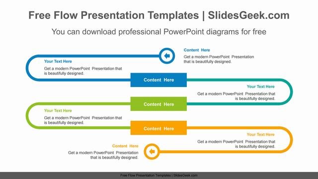Curved-line-path-PowerPoint-Diagram-Template Feature image