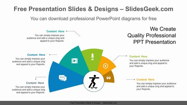 Fan-shaped-staircase-PowerPoint-Diagram feature image