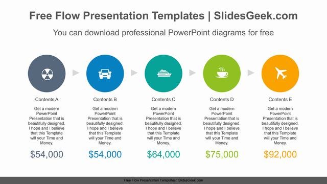 Five-circle-PowerPoint-Diagram-Template Feature Image