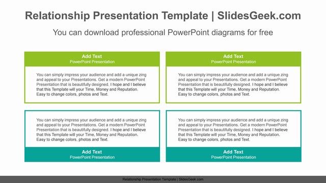 Four-line-rectangle-PowerPoint-Diagram-Template Slide Feature Image