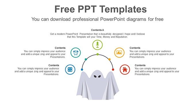 Halloween-Day-Ghost-PowerPoint-Diagram-posting-image slide feature image