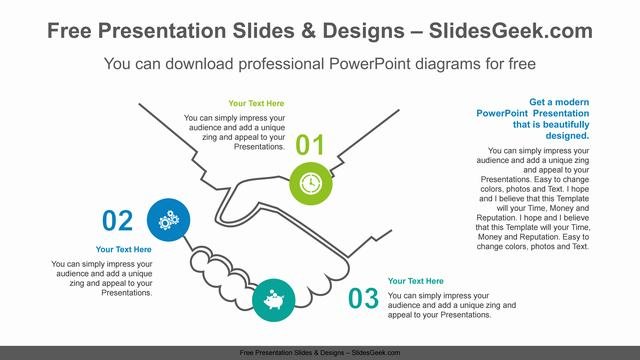 Handshake-line-PowerPoint-Diagram-Template feature image