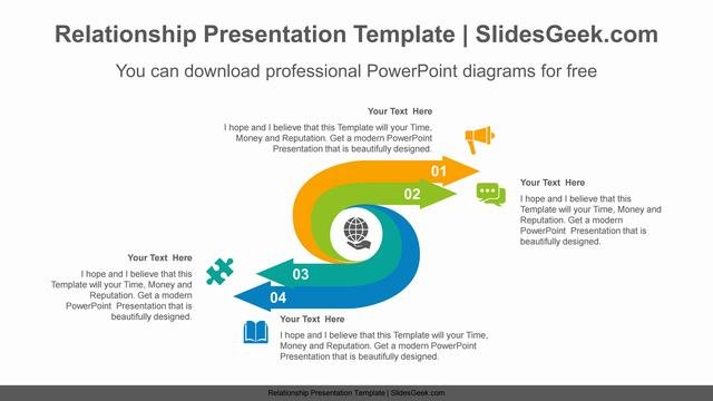 Opposite-curve-arrow-PowerPoint-Diagram-Template Slide Feature Image