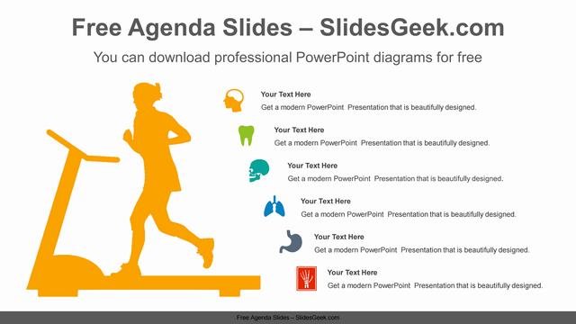 Running-woman-PowerPoint-Diagram-Template Feature Image
