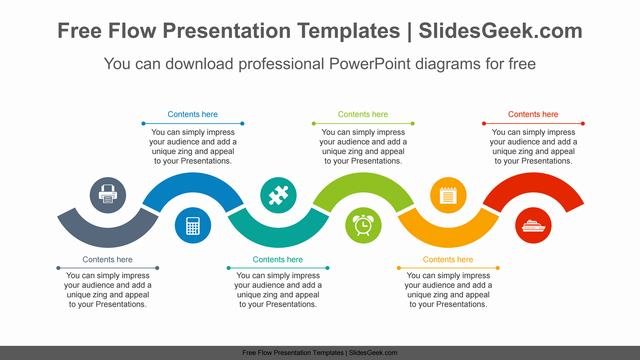 Snake-wave-line-PowerPoint-Diagram-Template Feature Image