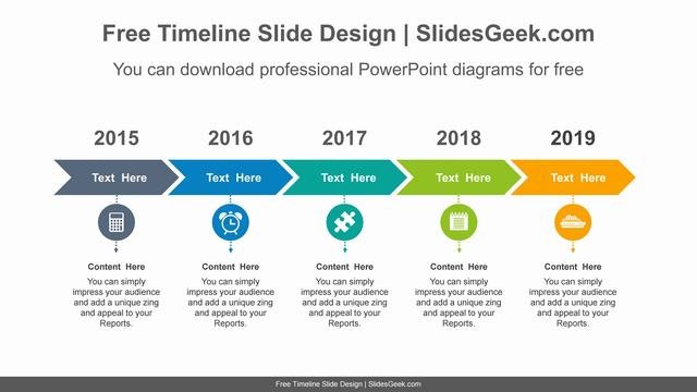 Powerpoint Chevron Template