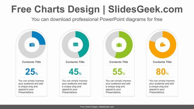 Doughnut-Charts-Card-PowerPoint-Diagram feature image