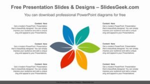 free-grey-six-hexagonal-diagram-for-presentations