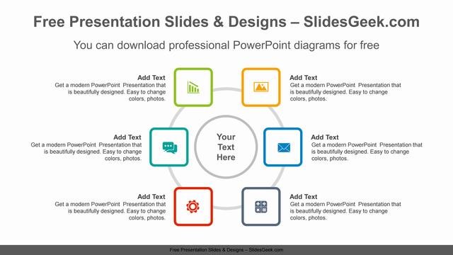 Radial-square-PowerPoint-Diagram-Template feature image