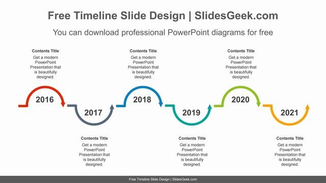 Semi-Doughnut-Arrows-PowerPoint-Diagram slide feature image
