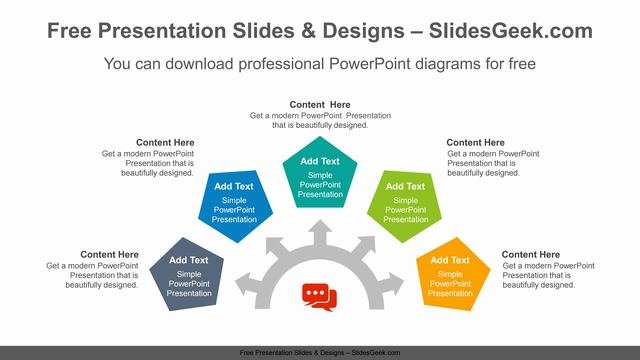 Semi-radial-pentagram-PowerPoint-Diagram-Template slide feature image