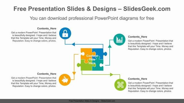 Square-Puzzles-PowerPoint-Diagram feature image