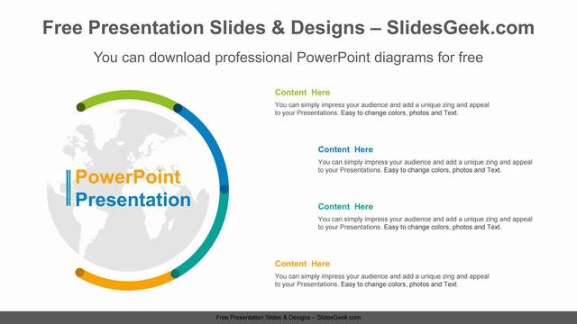 World-map-radial-PowerPoint-Diagram-Template feature image