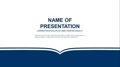 Abstract Book Background Presentation Template Feature Image SlidesGeek