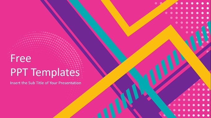 Abstract Stripes Lines PowerPoint Templates_wowTemplates_Feature Image_SlidesGeek