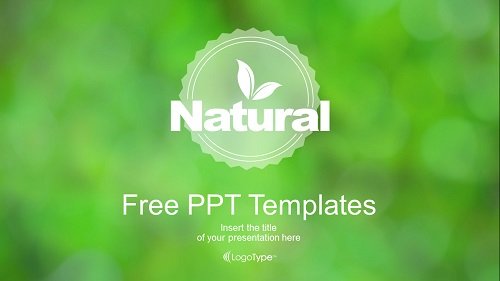 Natural Green Multipurpose Presentation Template Feature Image