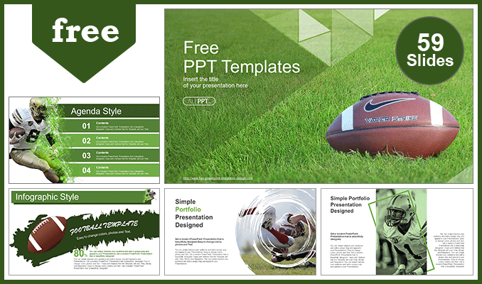 American-Football-Over-Grass-PowerPoint-Templates-Feature-Image