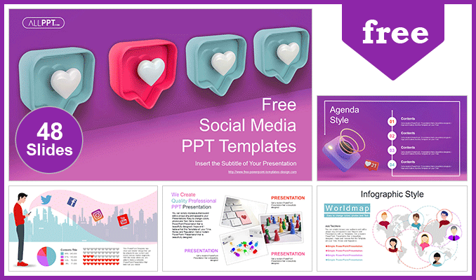 Social-Media-Network-PowerPoint-Templates-posting