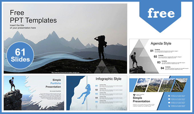 Successful-Hiker-PowerPoint-Templates-Feature-Image