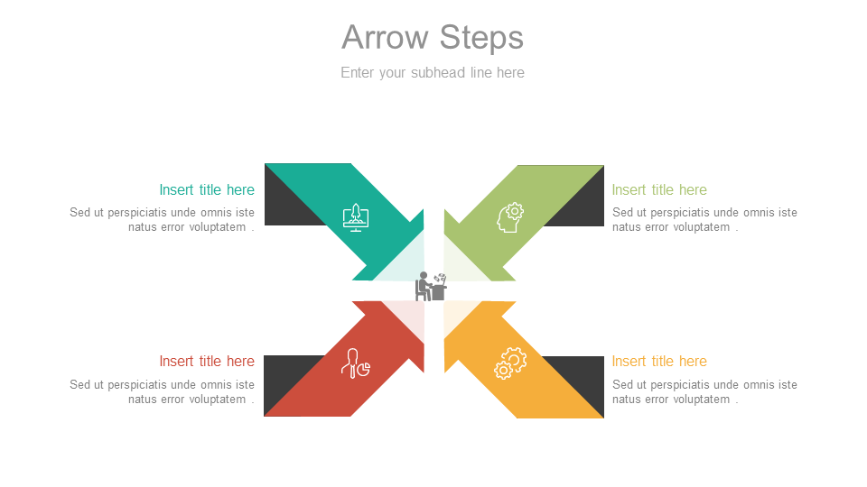 4 Centric Arrow Steps
