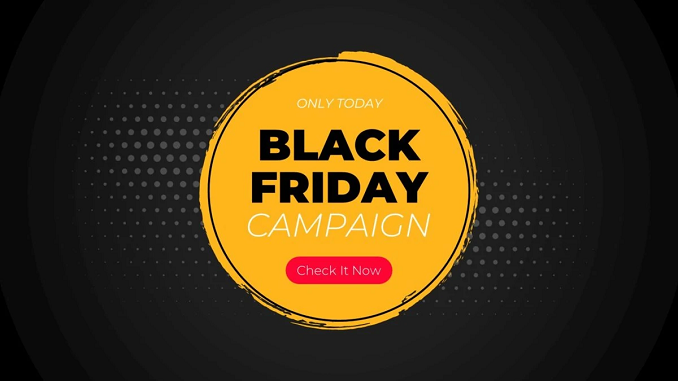 Black Friday Campaign PowerPoint Template feature image