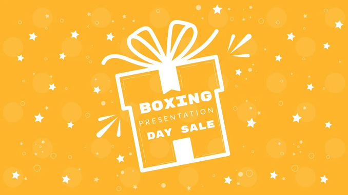 Boxing Day Sale PowerPoint Template feature image