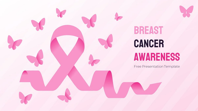 Breast Cancer Awareness PowerPoint Template feature image