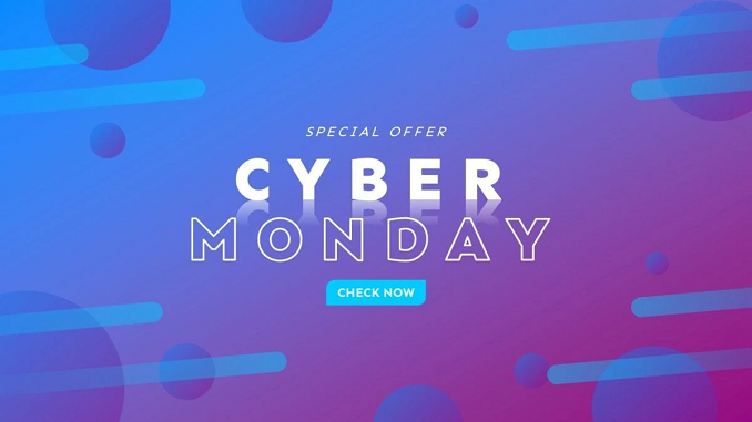 Cyber Monday Campaign PowerPoint template feature image