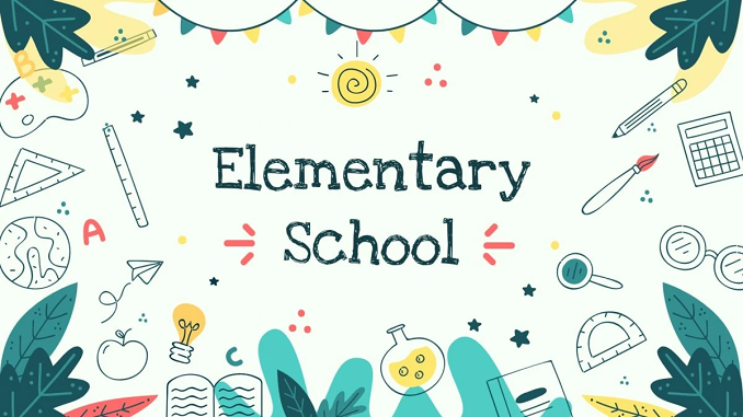 Elementary School PowerPoint Template feature image