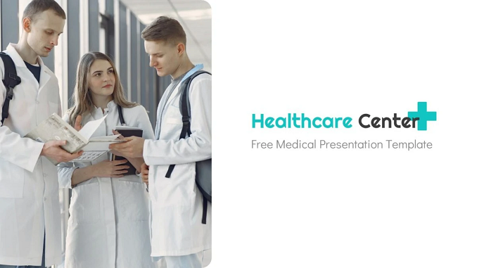 Healthcare Center PowerPoint Template feature image