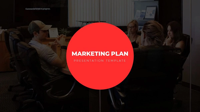 Marketing Plan PowerPoint Template feature image
