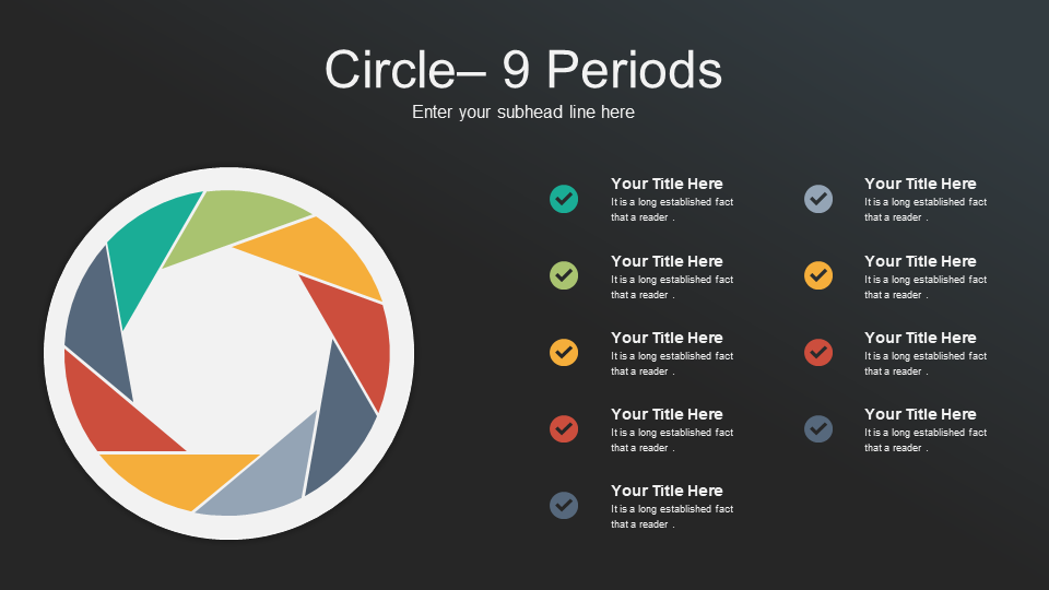Simple Circle 9 Periods