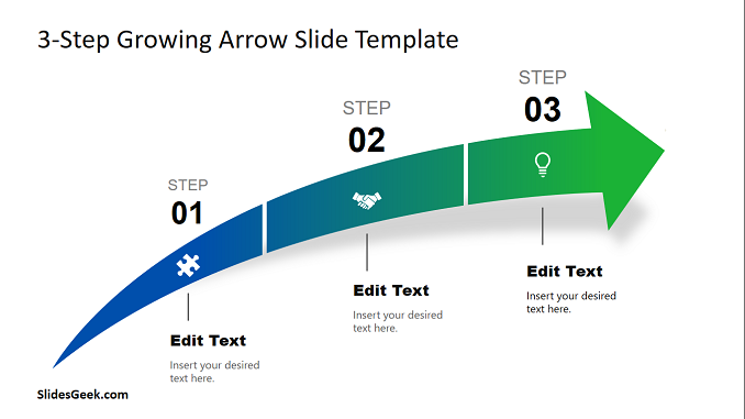 3 Steps Growing Arrow feature image