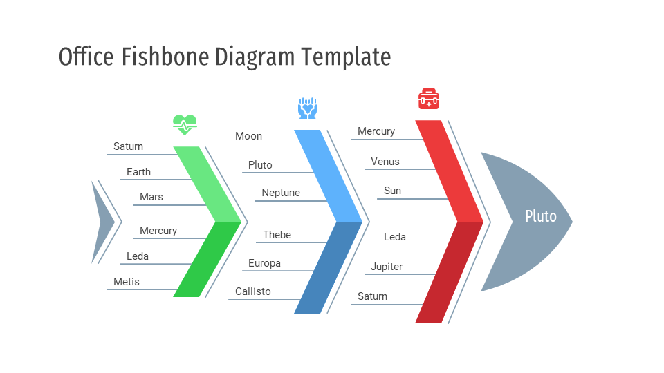 Office Fishbone Diagram Template