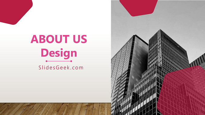 About Us Design Template Presentation Feature Image