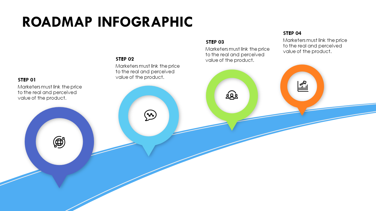 roadmap Infographic design