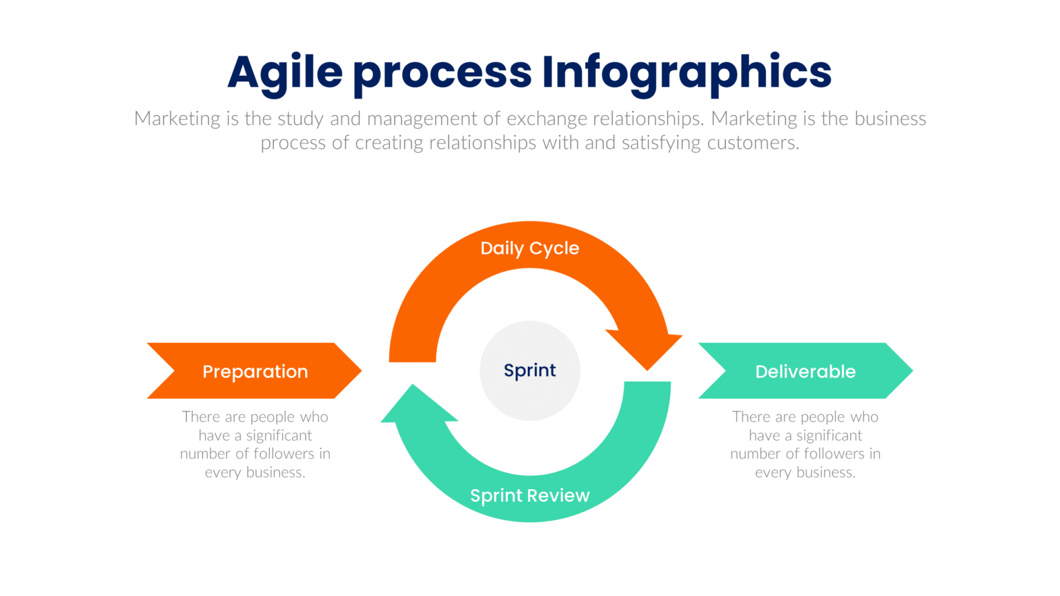 Download Dark Sine Wave Timeline Layout for Presentations